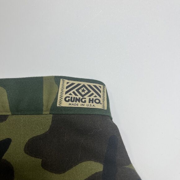 VTG Gung Ho Men’s 38x29.5 Woodland Camo Military Pants Made in USA Army - Picture 7 of 10